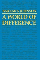 A World Of Difference Barbara Johnson Taschenbuch Einband - Flex.(Paperback)