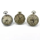 Antique Elgin 12s 7j  Fancy Dial 45mm Open Face Pocket Watch Lot of 3 #WB5056-5