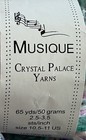 4 Skeins Crystal Palace MUSIQUE Yarn Mardigras Color Number 9137 — photo 3