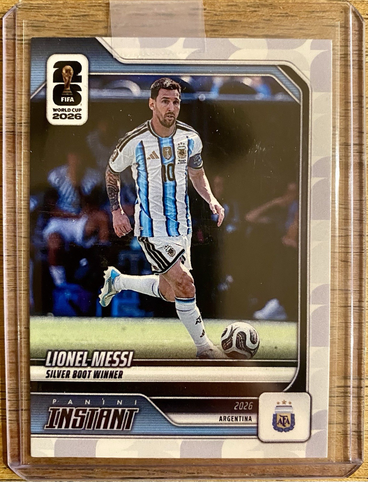 2026 Panini Instant FIFA World Cup #254 Lionel Messi Argentina PR: 13356