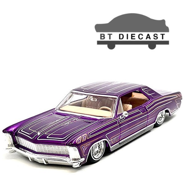 MAISTO DESIGN LOW RIDERS 1965 BUICK RIVIERA 1/24 - 1/26 METALLIC