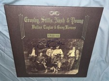 Stephen Stills signed Vinyl Album Deja Vu Crosby, Stills, Nash, Young