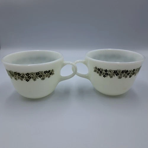 Corelle By Corning Spring Blossom Crazy Daisy Coffee/ Tea Cups (2 Pc)