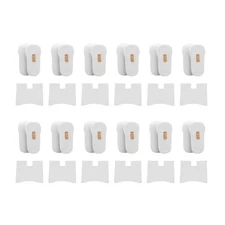 Nispira Vacuum HZ602 Foam Filter for  Shark HZ2000 HH202 UV580 QS2000QBL 12 Pk