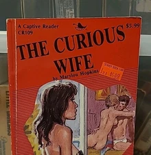 The Curious Wife Paperback 1994 HTF Sleaze Erotica Greenleaf 