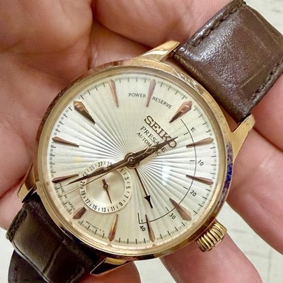 SEIKO Presage SARY132 Rose Gold Automatic Mechanical Elegant Men s 40mm Watch