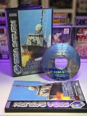 Sega Saturn Spiel : Battle Stations - CD Anleitung OVP | PAL Disk eletronic Arts