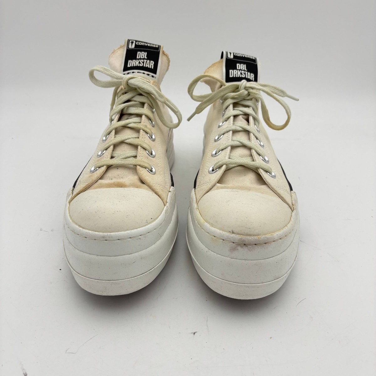 Converse DRKSHDW DBL DRKSTAR Ox Rick Owens Platform Shoes Men's 11