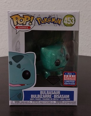 Funko Pop Figur Pokemon Bisasam Bulbasur 453 Limited Diamond Collection Neu OVP