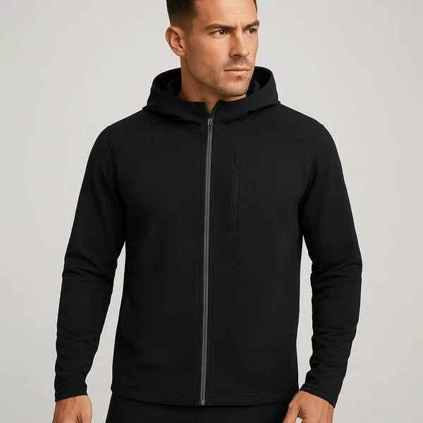 VRST Cold Weather Performance Jacket Pure Black Men's MSRP $128 water resistance