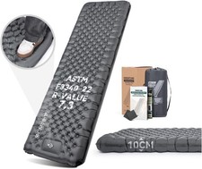 HIKENTURE Valeur-R 7,3 Matelas de Camping Gonflable 10 cm Ultra-Épais - NEUF
