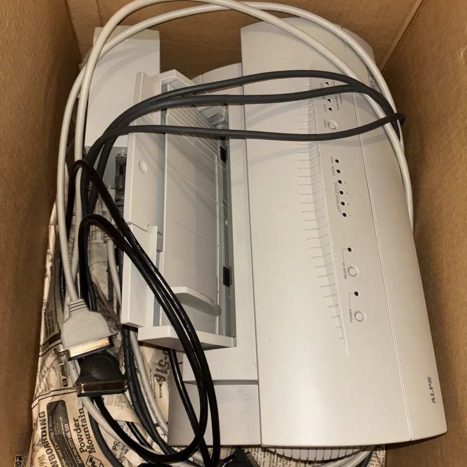 ALPS MD-4000 Photo Realistic Color Printer & Scanner - Image 3 of 4