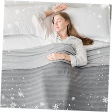Cooling Blankets for Hot Sleepers, Summer Blanket Twin 60"x 80" 01-grey