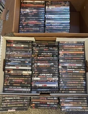 Lot Of 130 BRAND NEW SEALED DVD’s Horror Western Drama 