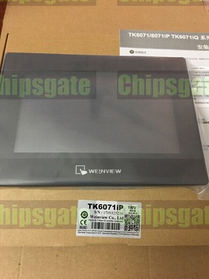 1 PCS NEW Weintek 7'' HMI TK6071IP Touch Panel Display Screen replace TK6070IP