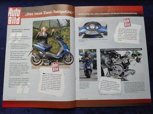 Aprilia SR 50 Ditech Sonderdruck Prospekt ca, 2001 - Picture 2 of 4