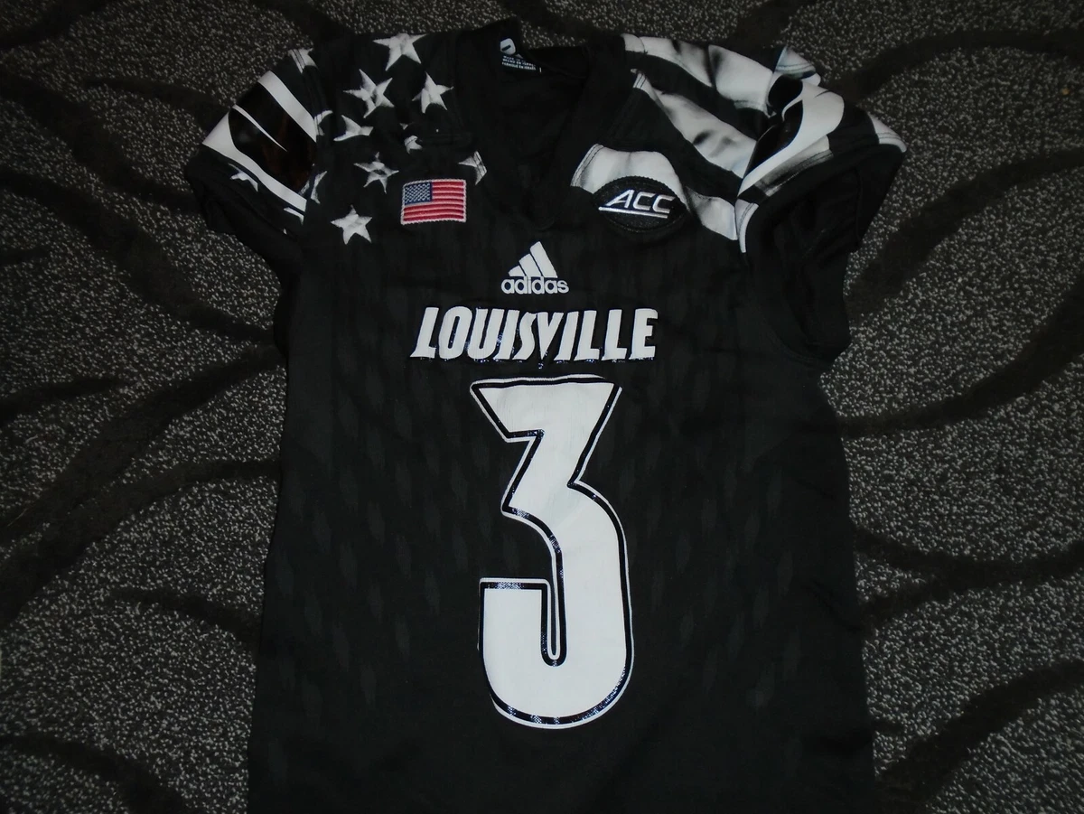 Louisville Cardinals Adidas Football Team Issued Military