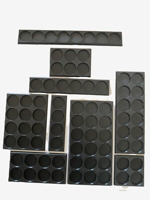 Uhrwerkstabletts für 25mm Rundbasen, Warhammer, AOS, D&D, 40K, DIE ALTE WELT,