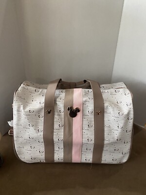 Bioworld Disney Minnie Mouse Mauve Pink Duffle Bag NWT