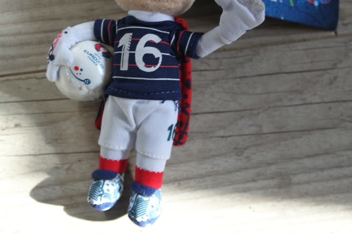 Mascotte Officielle JO 2024 Peluche avec Doudou Rouge Doudou et