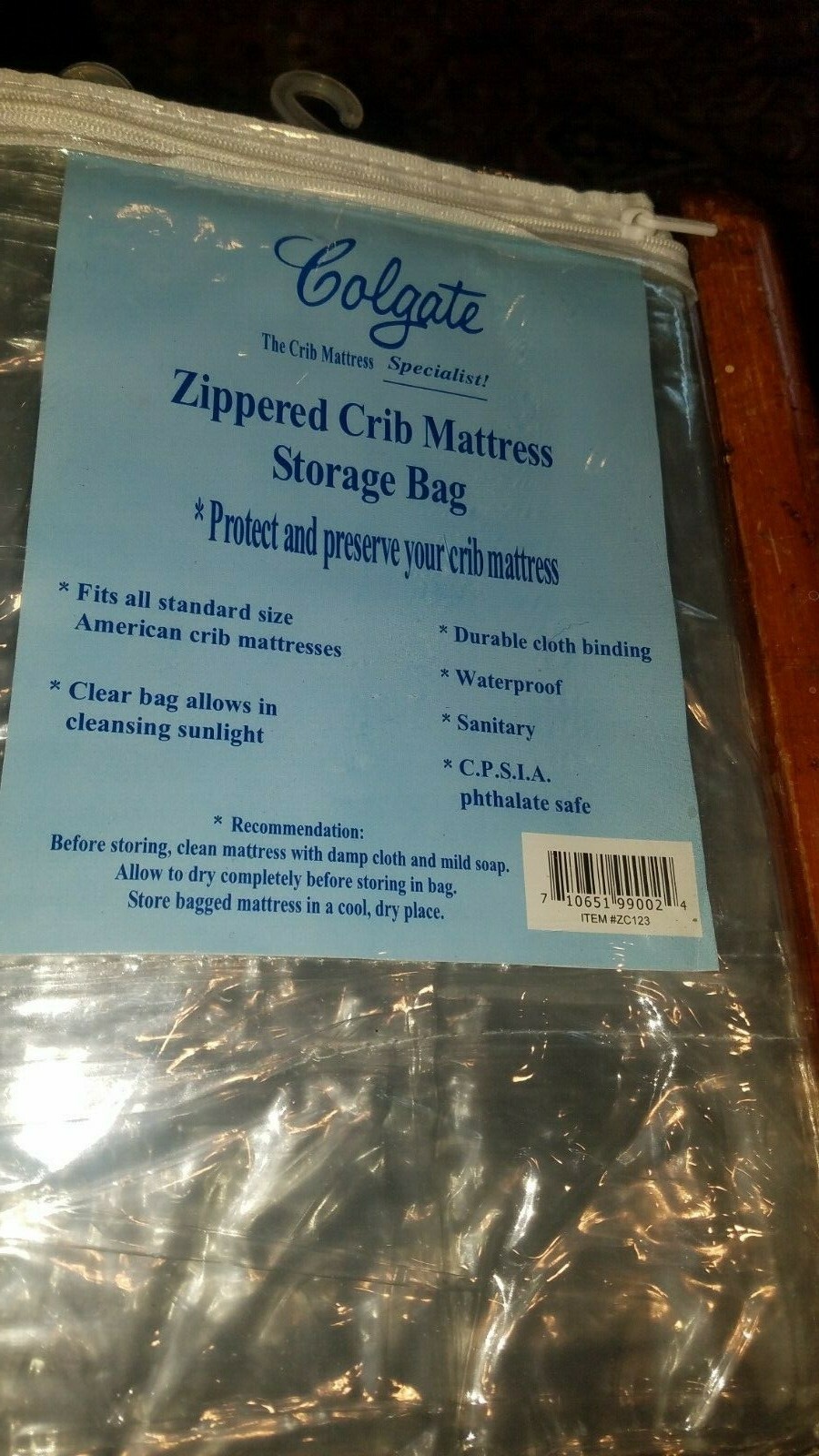 crib mattress storage bag