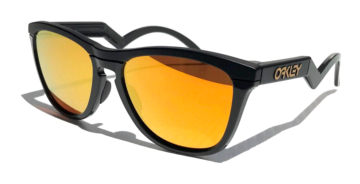Oakley FROGSKINS HYBRID Matte Black POLARIZED PRIZM 24K Gold 