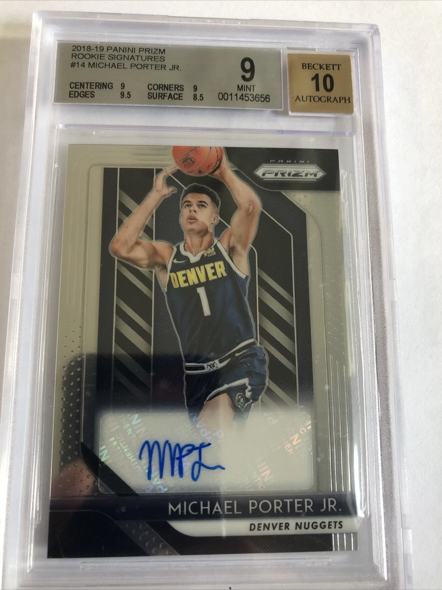 その他 PANINI PRIZM MICHAEL PORTER Jr. AUTO 2018-19 PANINI PRIZM #32 MICHAEL PORTER JR. ROOKIE RC