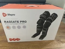 LifePro Radiate Pro Full Leg Thigh Massager Heat Compression Circulation