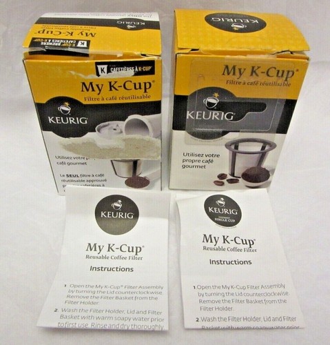 2 Keurig My K-Cup K Cup Reusable Coffee 