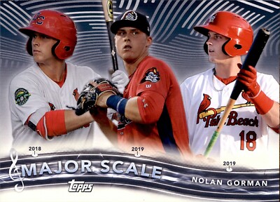 2021 Topps Pro Debut Major Scale NOLAN GORMAN Card MS-6 - Free Shipping