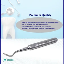 Dental Surgery Elevator Root Tip Extraction & Loosening Teeth Slim Handle H3