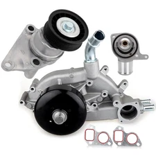 Water Pump&Thermostat&Tensioner for Chevy Silverado 1500 Tahoe Express 1500