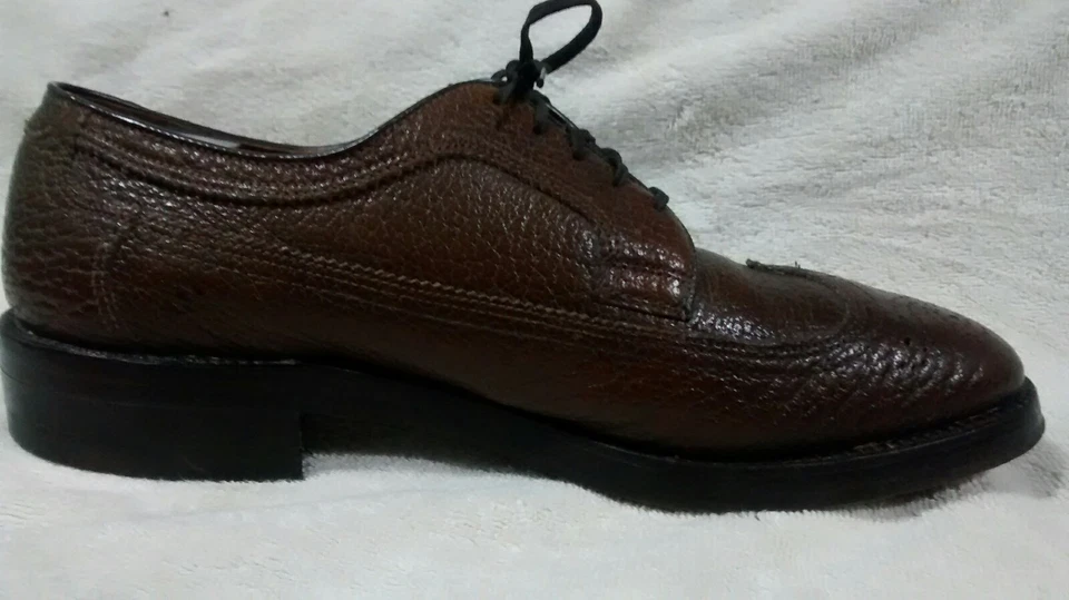 Rare Vintage NUNN BUSH Mens Shoes  Ankle Fashioned Genuine Water Bison leather. - Image 2 of 4