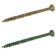 ForgeFast Torx Decking Screw Green Tan Self Drill All Tub Quantities All Sizes