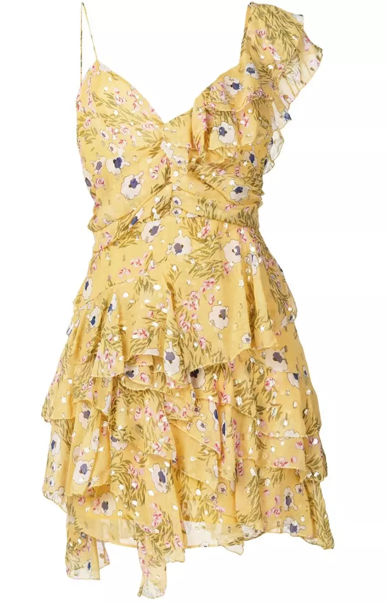 Isabel marant yellow dress cheap