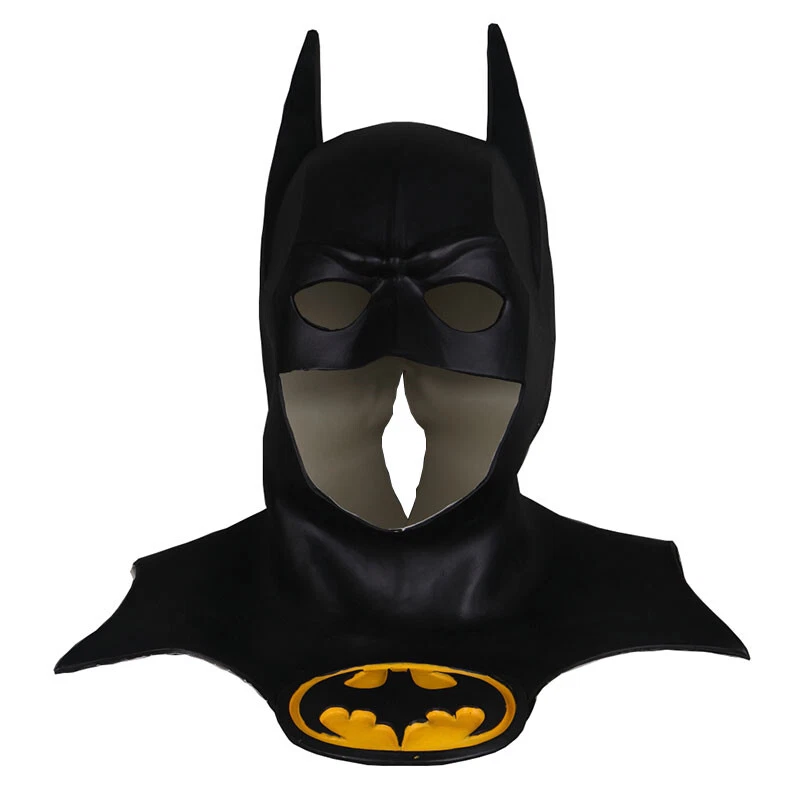 The Batman Full Head Mask Cosplay Superhero Bruce Wayne Mask Props Halloween - Image 2 of 4