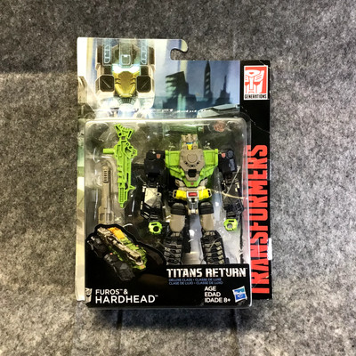 Hasbro Transformers Titans Return Deluxe HARDHEAD & Furos POTP Combiner Wars New