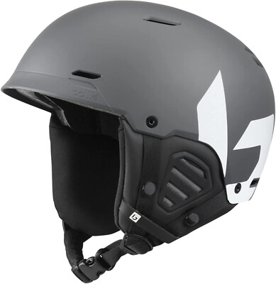 Bollé Mute Skihelme Grey Adult Unisex 52-55cm Matte Grey White 52-55cm