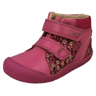 Mädchen Startrite Play Date Stiefeletten mit Blumendetail
