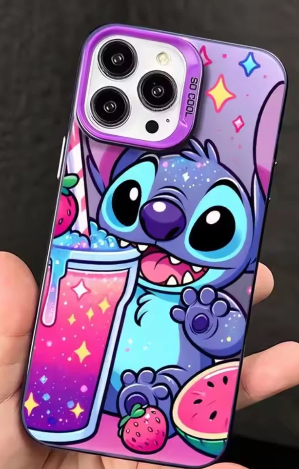 ✅ Cover Custodia LILO E STITCH MagSafe Apple iPhone 16 15 14 13 12 Pro PLUS ✅ - Immagine 3 di 4