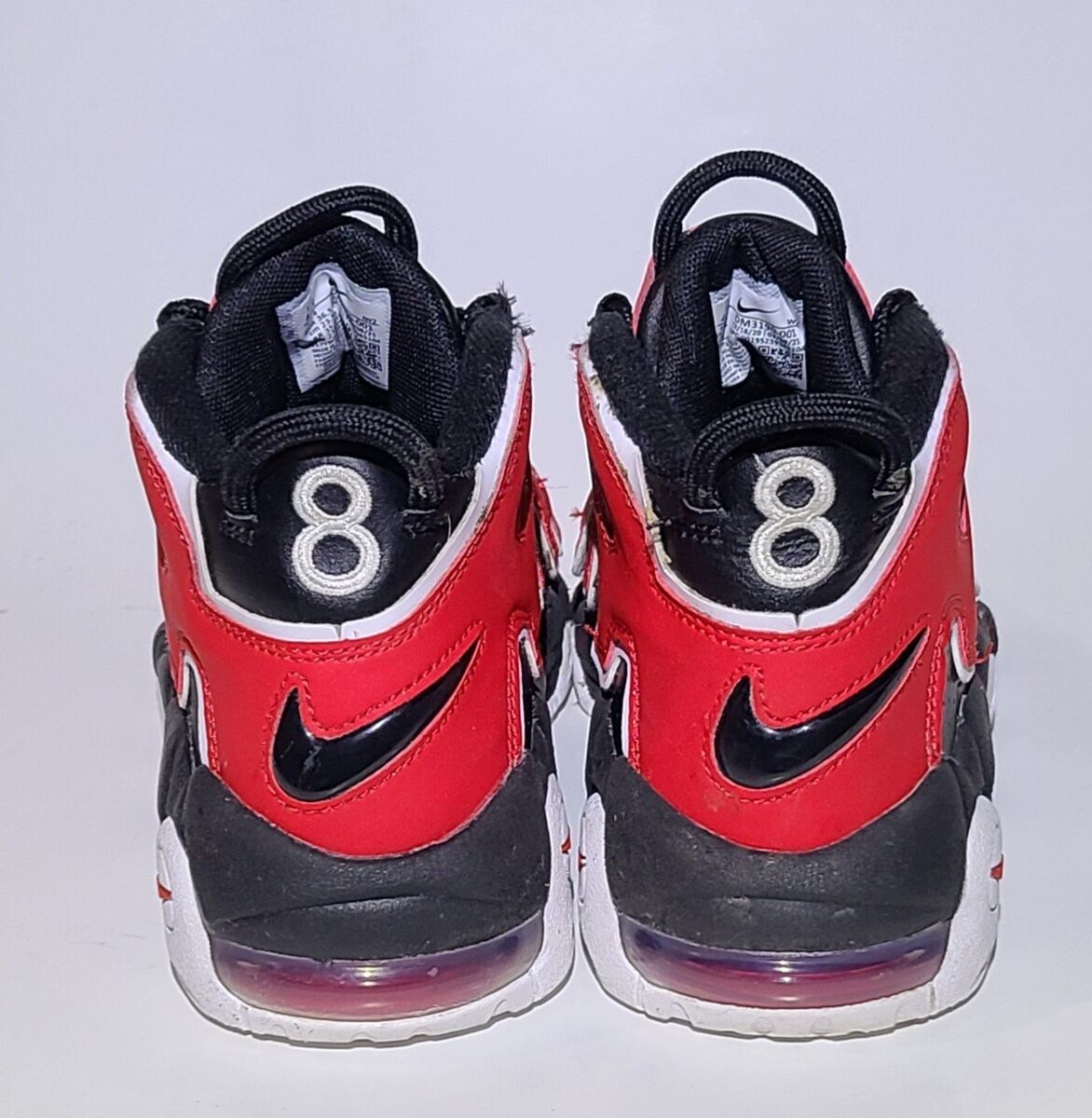 Nike Air More Uptempo Black, University Red-GS Size 4.5Y | eBay Nike Air More Uptempo Black, University Red-GS Size 4.5Y | eBay