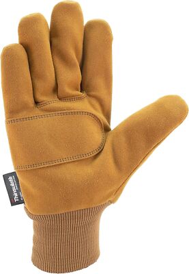 Carhartt Men's Insulated Suede Knit Cuff Work Gloves | eBay
