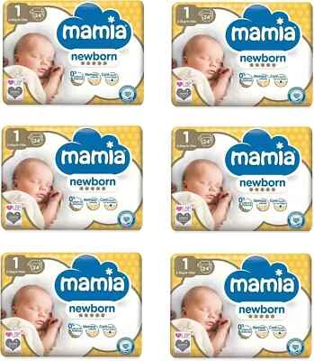 Mamia New Born Nappies Ultra dry air system Baby Mamia diapers All sizes