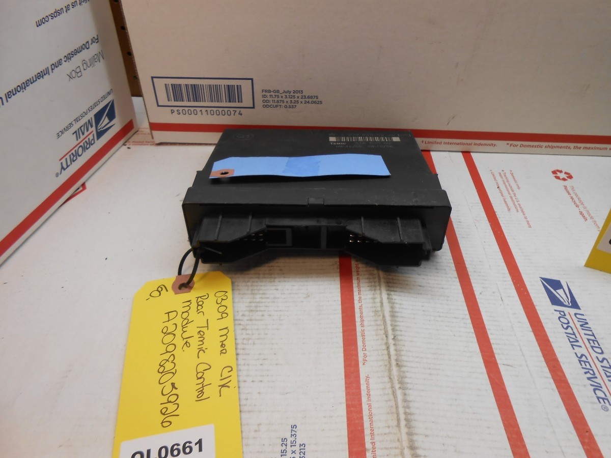 03-09 Mercedes CLK rear temic control module A2098205926  