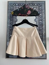 Women's Valentino Red Valentino Beautiful Mini Flared Skirt Milk 40
