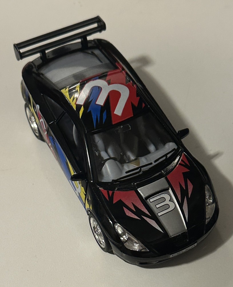 KINSMART RACING TOYOTA  CELICA  5”1/34 Scale Model Toy Car with ROLL BACK ACTION