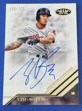 Tzu-Wei Lin - 2018 Topps Tier One Breakout Autograph #160/275