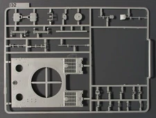Takom 1/35th Scale Tiger I Early - Parts Lot D2 from Kit No. 2202