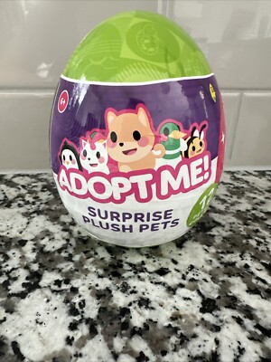 ADOPT ME! Surprise Plush Pets Series 2 Green Egg Mystery Animal & Code New 2023