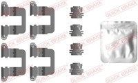 Quick Brake 109-0106 ZubehöRsatz, Scheibenbremsbelag FüR Honda